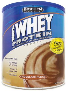 Biochem by Country Life   100% Whey Protein Powder Chocolate Fudge   30.8 oz.