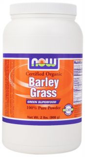 NOW Foods   Barley Grass Powder   2 lbs.