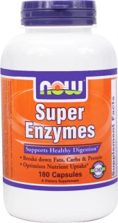 NOW Foods   Super Enzymes   180 Capsules