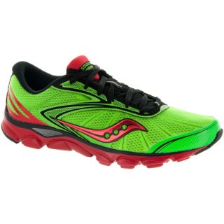 Saucony Virrata 2 Saucony Mens Running Shoes Slime/Black/Red