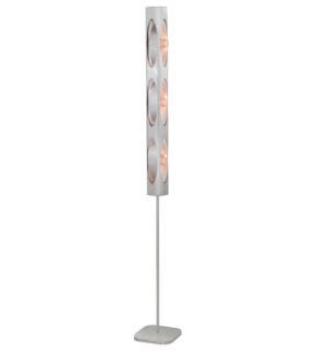 Caiman 3 Light Floor Lamps in Brushed Aluminum 88419A