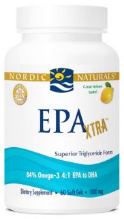 Nordic Naturals   EPA Xtra Natural Triglyceride Form Lemon 1000 mg.   60 Softgels