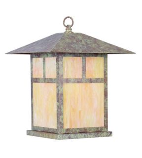 Montclair Mission 1 Light Post Lights & Accessories in Verde Patina 2144 16
