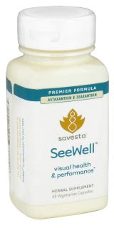 Savesta   Seewell Visual Support   60 Vegetarian Capsules