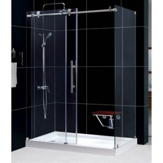 Bath Authority DreamLine Enigma X Fully Frameless Sliding Shower Enclosure (34 1