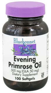 Bluebonnet Nutrition   Evening Primrose Oil (GLA 50 mg) 500 mg.   100 Softgels