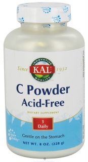 Kal   Vitamin C Powder Acid Free   8 oz.