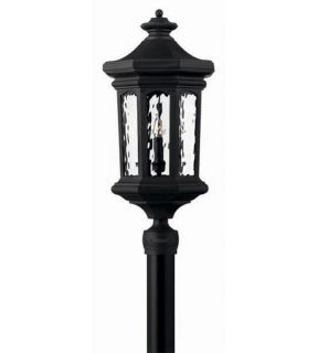 Raley 4 Light Post Lights & Accessories in Museum Black 1601MB