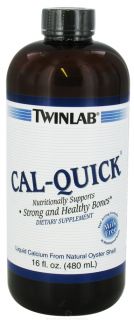 Twinlab   Cal Quick Liquid for Strong & Healthy Bones   16 oz.