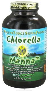 HealthForce Nutritionals   Chlorella Manna Powder   300 Grams