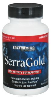 Enzymedica   SerraGold High Activity Serrapeptase   60 Capsules