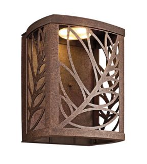 Takil Outdoor Wall Lights in Aged Bronze 49251AGZLED