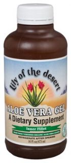 Lily Of The Desert   Aloe Vera Gel Inner Fillet   16 oz.