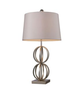 Donora 1 Light Table Lamps in Silver Leaf D1494