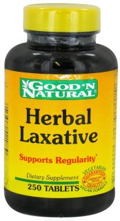 Good N Natural   Herbal Laxative   250 Tablets