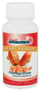 Fruit Advantage   Heart Health Pomegranate   60 Capsules formerly Traverse Bay
