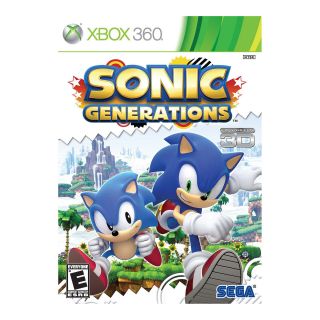 Xbox 360 Sonic Generations Video Game