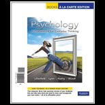 Psychology  A Framework for Everyday Thinking (Looseleaf)  With Access