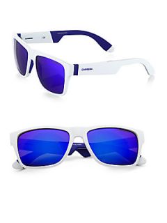 Carrera Wayfarer Sunglasses   White