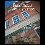 Educational Administration  Concepts and Practices