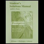 Prealgebra   Student Solution Manual