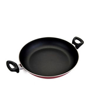 13 Steel Plated Ceramic Frying Pans with Handle, W32cm x L32cm x H5.5cm