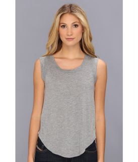 Alternative Apparel Cap Sleeve Crew Womens T Shirt (Gray)