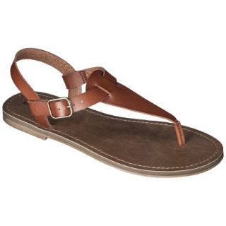 Womens Mossimo Supply Co. Lady Sandals   Cognac 5 6