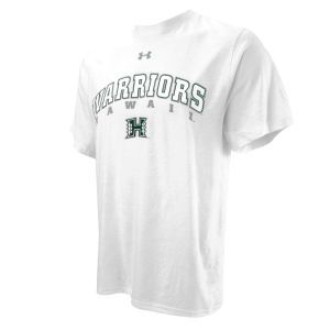 Hawaii Warriors NCAA Double Arch UA Tech T Shirt