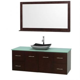 Centra 60 Single Bathroom Vanity Set for Vessel Sink by Wyndham Collection   Es