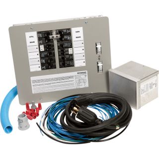 Generac Indoor Transfer Switch   30 Amps, Expands to 16 Circuits, Model 6295