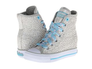 SKECHERS KIDS Hydee Gimme 81092L Girls Shoes (Gray)