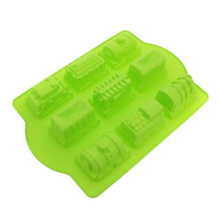 Train Shaped Silicone Cake Cookie Mould