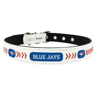 Toronto Blue Jays Classic Leather Medium Baseball Collar