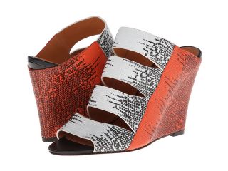Rebecca Minkoff Skyler Womens Wedge Shoes (Silver)