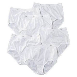 Hanes Womens 6 Pack Brief PP40WH   White 10