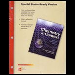 Chemistry in Context (Looseleaf)