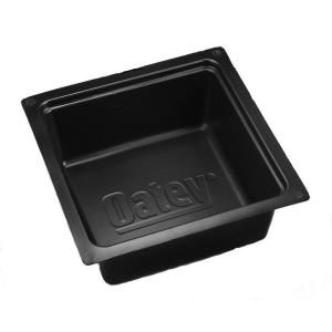 Oatey Plastic Tub Box in Black 34080