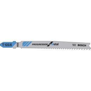 Bosch 4 in. x 51 Tooth Progressive Jigsaw Blades (3 Pack) T123X3