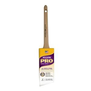Wooster Pro 2 in. Chinex Thin Angle Sash Brush 0H21210020