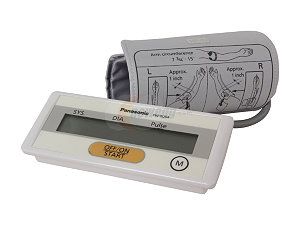 Panasonic EW BU04W Portable Upper Arm Blood Pressure Monitor  Blood Pressure Monitor