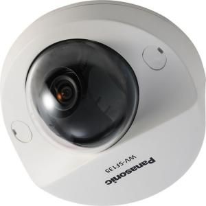 Panasonic H.264 Wired 640p HD Dome Network Security Camera with 4X Digital Zoom WV SF135