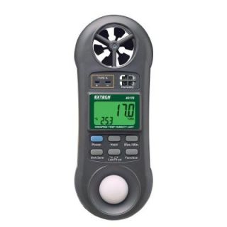 Extech Instruments Mini Thermo Anemometer Plus Light Meter 45170