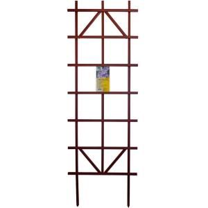 Casa Verde 4 ft. Redwood Composite Ladder Trellis VT003594RW048L