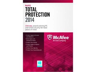 McAfee Total Protection 2014   1 PC (Product Key Card)