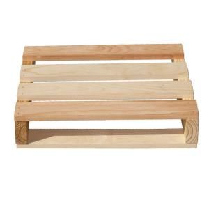 Houseworks, Ltd. 23 in. x 20 in. Pallet Unfinished Wood Decor and Storage 94710