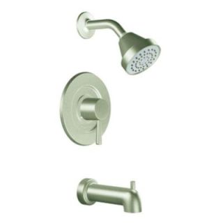 MOEN Level Posi Temp Tub and Shower Trim in Brushed Nickel T2703BN