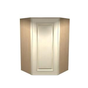 Home Decorators Collection Assembled 24x36x24 in. Wall Angle Corner Cabinet in Holden Bronze Glaze WA2436L HBG