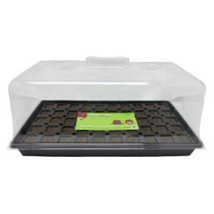 Viagrow 50 Site Pro Plugs with Tray, Insert and Tall Dome VRRT50SD