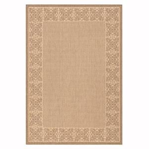 Home Decorators Collection Summer Chimes Natural and Cocoa 8 ft. 6 in. x 13 ft. Area Rug 0194480950